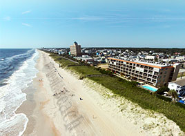 Carolina Beach and Kure Beach Aerial View