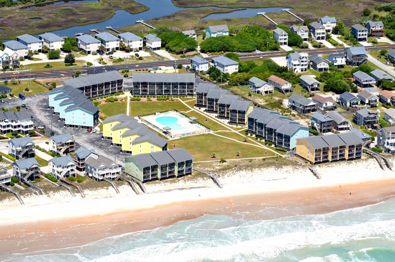 Surf Condos oceanfront vacation rentals on Topsail Island